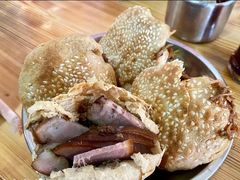 烧饼夹肘子肉-昌顺马记小吃店(昌盛园店)