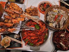 -宝记烧烤·碳锅羊肉·羊蝎子火锅·夜食社(文体路创始店)