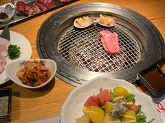 水果色拉-赤坂亭·M9和牛烧肉·铁板烧·日料398放题(长泰广场店)