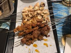 -特色油边心管烤串