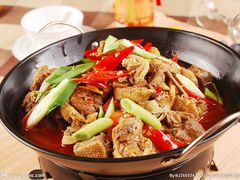干锅谷鸭-业华湘·特色菜