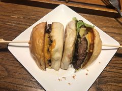 双层焦香和牛芝士汉堡-盐说Salt Talk北美风味西餐厅(海上世界店)