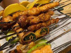 烤秋葵-月半小炉焖烤