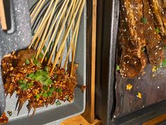 -路边摊小炉子烧烤