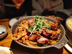 干锅蒜香小排-嘉禾·悦享餐厅(八方汇店)