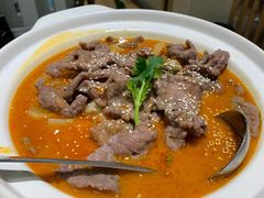自制不老牛肉汤锅-付掌柜在成都·热炒砂锅集(金禾店)