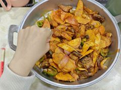 -尕有炕锅烤羊肉