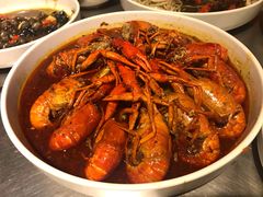 至尊油焖大虾-龙巢盱眙龙虾·牛蛙·烧烤宵夜(八卦岭店)