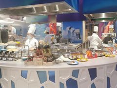 自助取餐区-帝企鹅自助餐厅•儿童岛•真企鹅(长隆企鹅酒店)