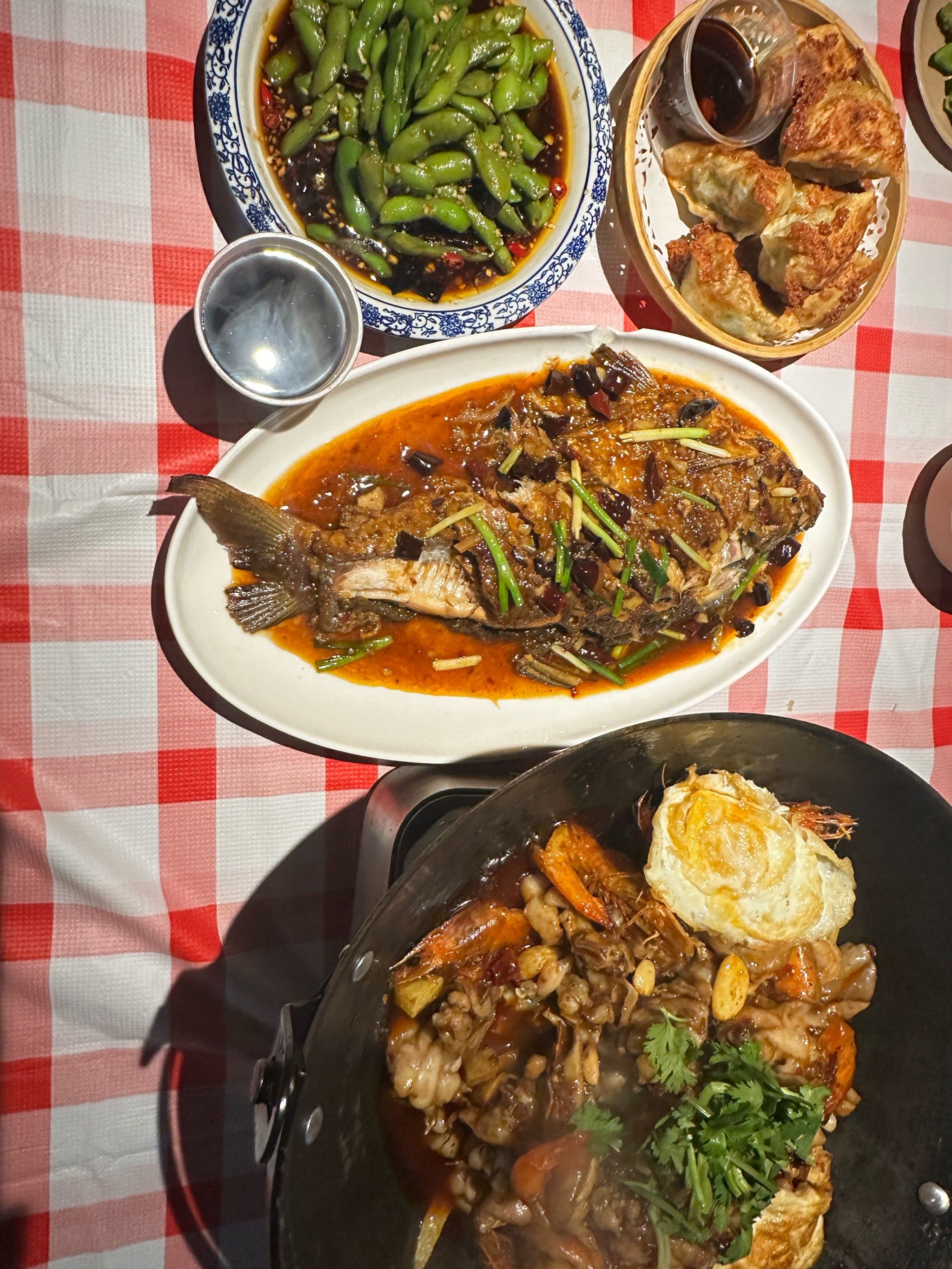 和朋友一起的美食大餐