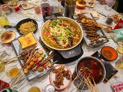 -宝记烧烤·碳锅羊肉·羊蝎子火锅·夜食社(文体路创始店)