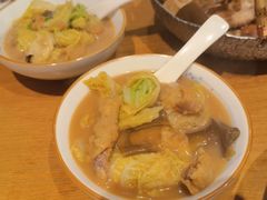 小酥肉炖白菜-山东宾馆·齐鲁苑餐厅