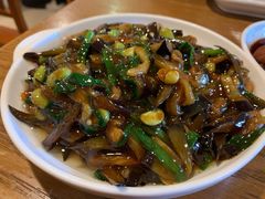 本帮茄子毛豆-建国328 本帮小馆·面馆