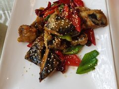 香煎糍粑鱼-长春观斋补堂素菜馆