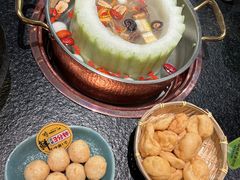 -得意咚瓜·顺德鱼生·冬瓜盅火锅