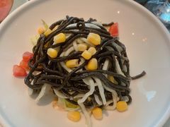 烘煎芝麻沙拉汁拌意面-Mr·Fish鱼鲜生海鲜放题(银泰in99店)