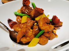 宫保脆果明虾球-青雅中餐厅(大连金石滩绿发希尔顿度假酒店)