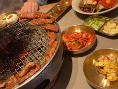 -草家酱蟹炭火烤肉店(珲春南路一店)