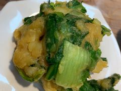 小白菜土豆泥-韩师傅老大同刀削面(北苑路店)