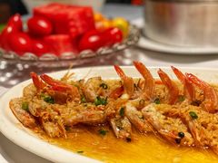 蒜蓉粉丝蒸基围虾-同庆楼(华强吾悦广场店)