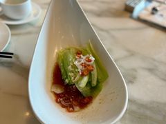 葱油辣椒生菜梗-顺德美的万豪酒店-万豪中餐厅