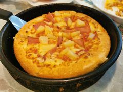 黄金夏威夷铁盘披萨-必胜客(时代广场店)