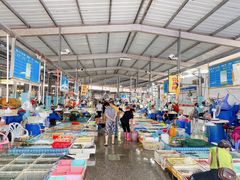 大堂-霞涌市场海鲜摆卖区