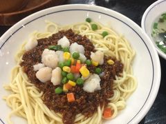 虾仁炸酱面-奎元馆.百年奎元.非遗传承(西湖边的解放路店)