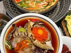 -草家酱蟹炭火烤肉店(珲春南路一店)