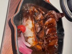 黑椒汁生烧安格斯牛肋骨-炳胜私厨(万象前海店)