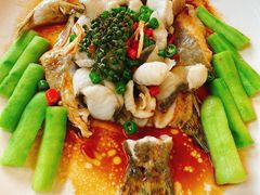 鲜花椒蒸桂花鲈-猪肉婆私房菜(容桂总店)