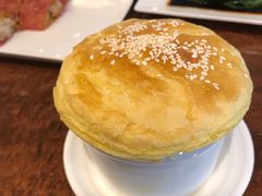 酥皮榴莲焗牛奶-北海金昌开元名都大酒店·四季轩中餐厅