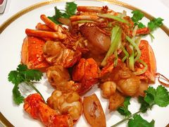三葱爆龙虾-唐阁(香港朗廷酒店)
