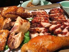 綠茶烤肉烤鸡拼盘-绿茶餐厅(布吉万象汇店)