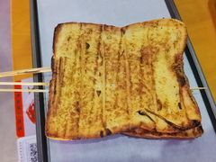 烤焦糖面包-庆峰烧烤·宴请必选·承诺不卖隔夜海鲜龙虾(合肥一店)