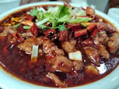 水煮牛肉-北大地皖峰饭馆
