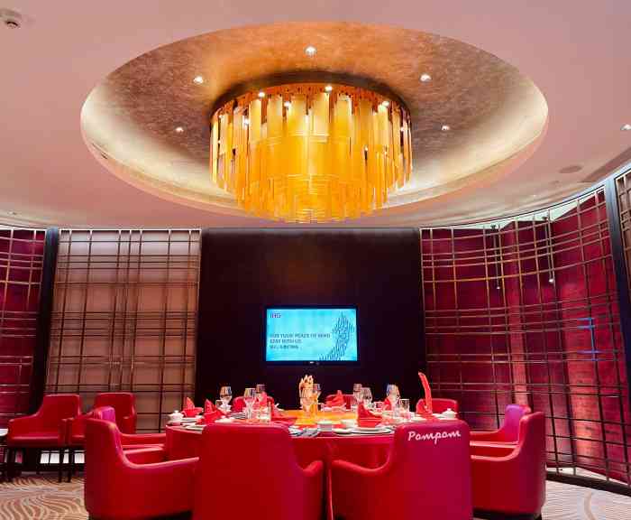 洲际酒店-彩丰楼中餐厅-"第一次来洲际酒店中餐厅,由于我们是在这边.