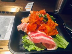 特色烤泡菜五花肉-新石器烤肉(中房金谊广场店)