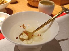 百合桂花鸡头米-鲤院·新中式美学·庭院餐厅(夫子庙店)