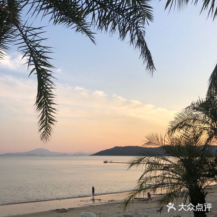打卡惠州的海边 地理位置：惠州十里银滩旅游度假区