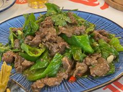 牛肉香菜-阿尔法海鲜排档(爱琴海店)