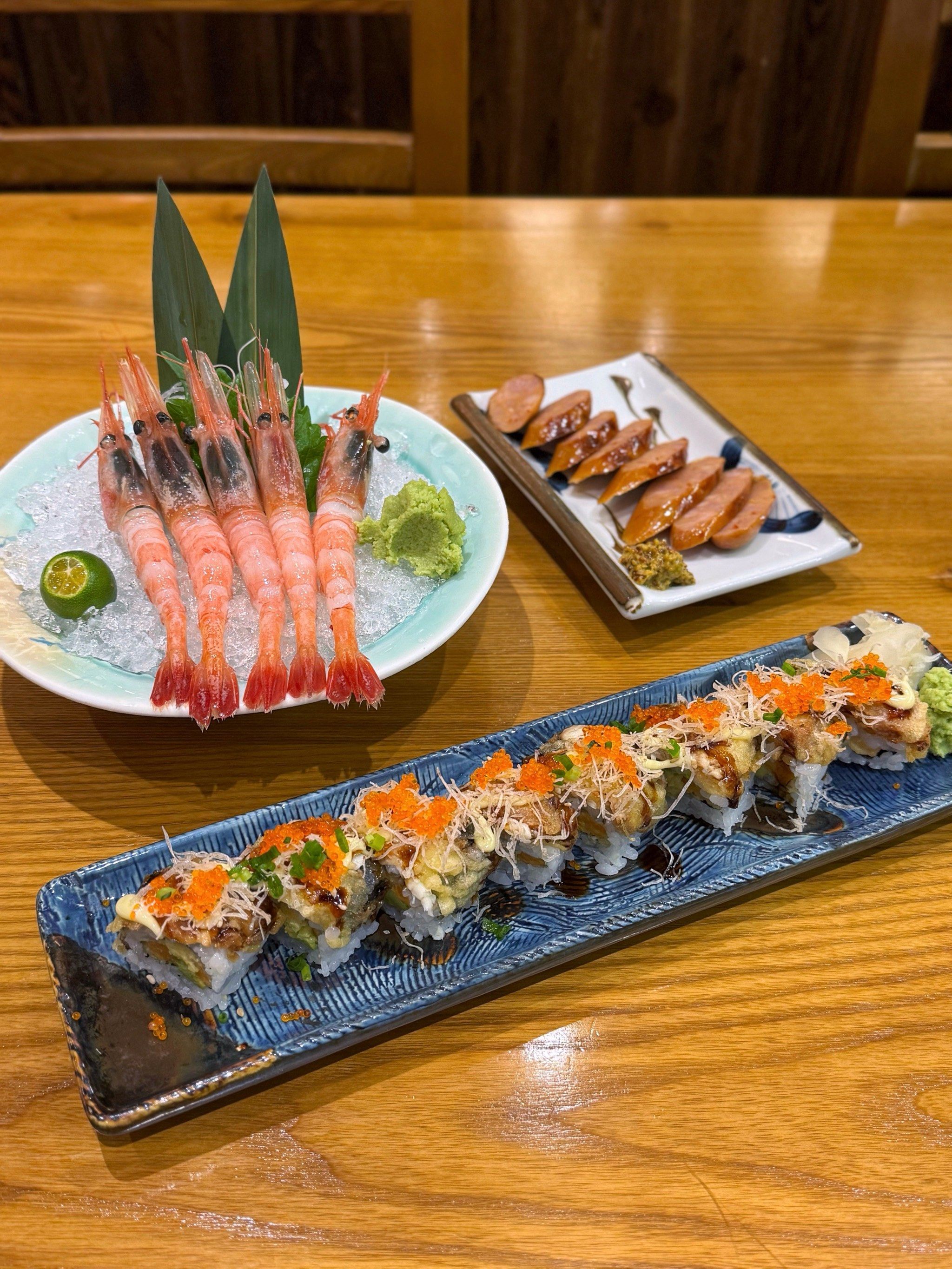 甜虾寿司最新鲜好吃的日料店!冬季温暖居酒屋🏮