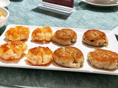 虾饼鱼饼拼藕粉-花城苑广府菜(侨鑫店)