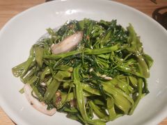 马拉盏炒通菜-大头虾越式风味餐厅(光明广场店)