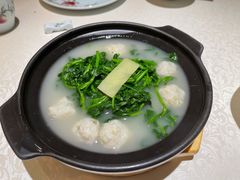 西洋菜煲鲮鱼丸-维园悦谱·海派家常菜(乌鲁木齐南路店)
