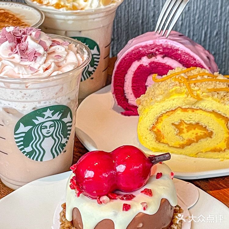 星巴克上新‼️山楂糖葫芦蛋糕酸酸甜甜巨开胃
