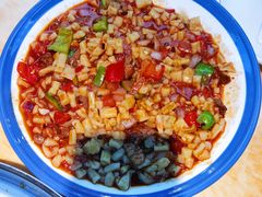 羊肉丁丁炒面-塔里木新疆饭店(新北万达店)