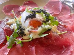 风干牛肉黑松露温泉蛋土豆泥-Apollo·西班牙小酒馆(安福路店)