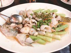 鲜花椒蒸桂花鲈-猪肉婆私房菜(容桂总店)