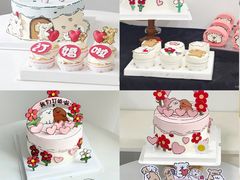 -咖咖熊蛋糕定制·英国蓝风车动物性淡奶油